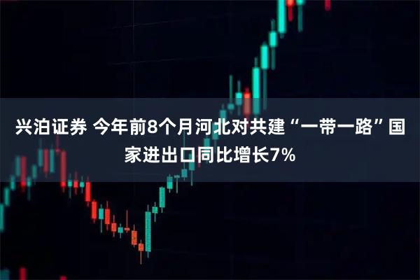 兴泊证券 今年前8个月河北对共建“一带一路”国家进出口同比增长7%